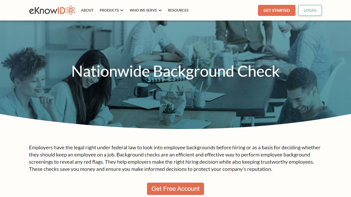 Nationwide Background Check | eKnowID